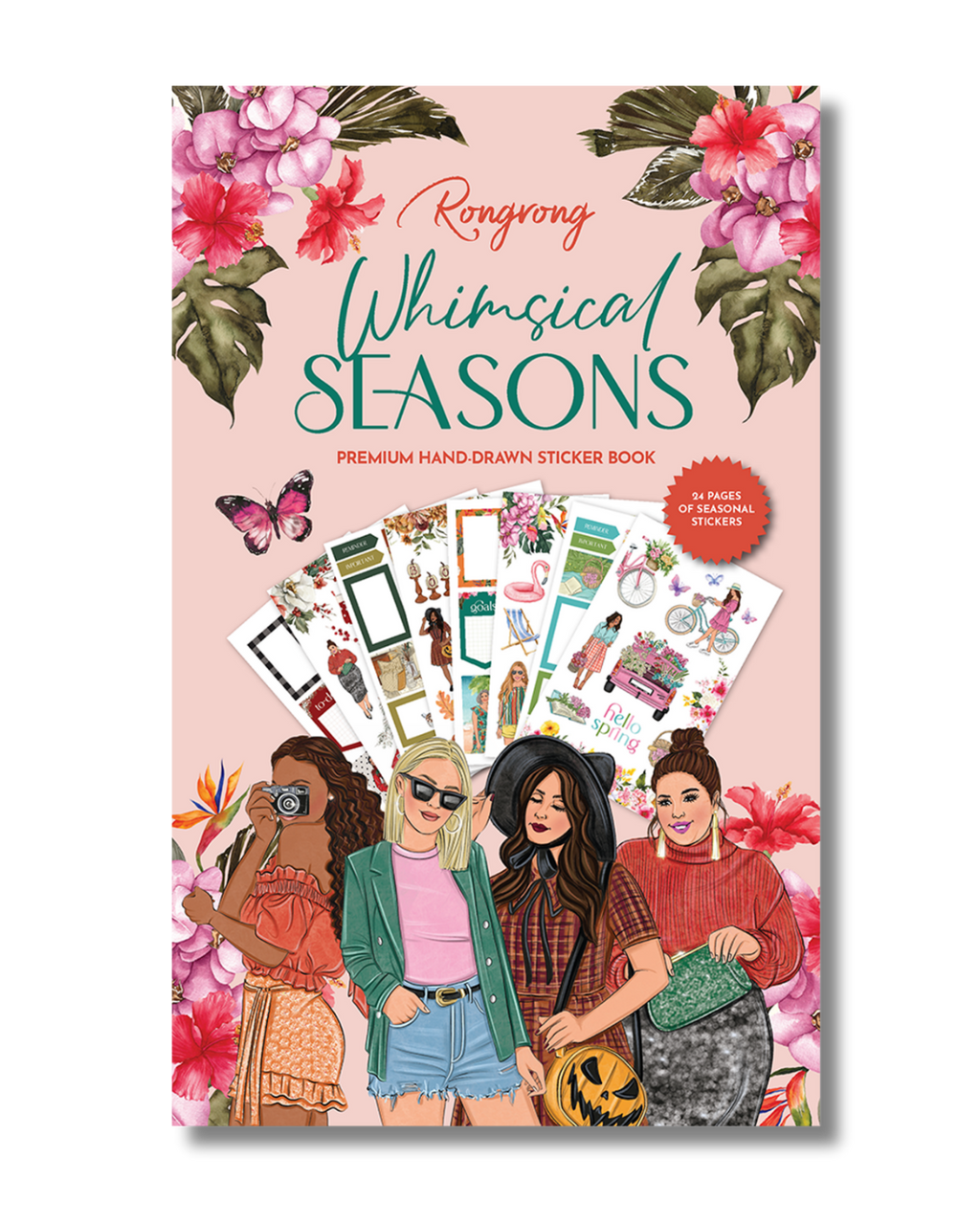 Whimsical Seasonal Sticker Book