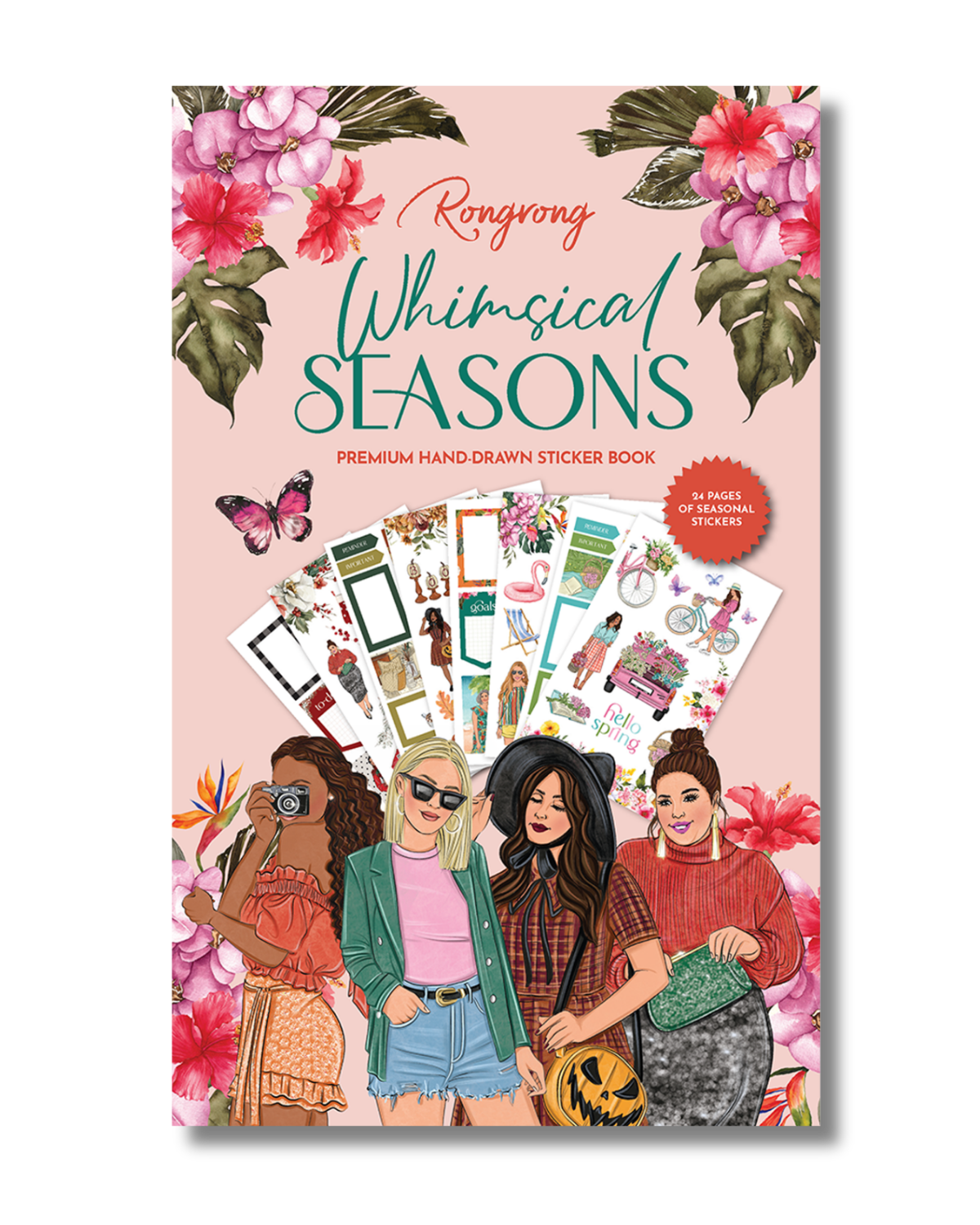 Whimsical Seasonal Sticker Book
