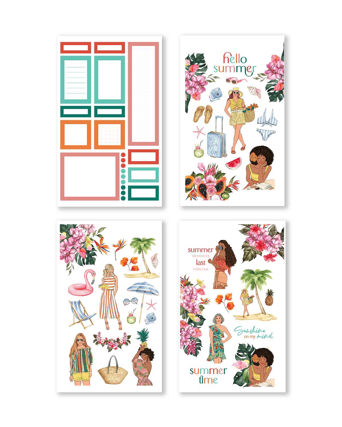 Whimsical Seasonal Sticker Book