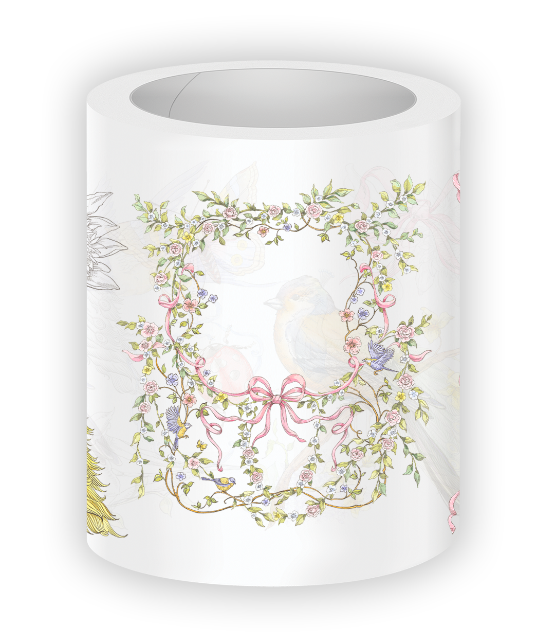 Vintage Garden Pre-cut Japanese Washi Tape [3.O]