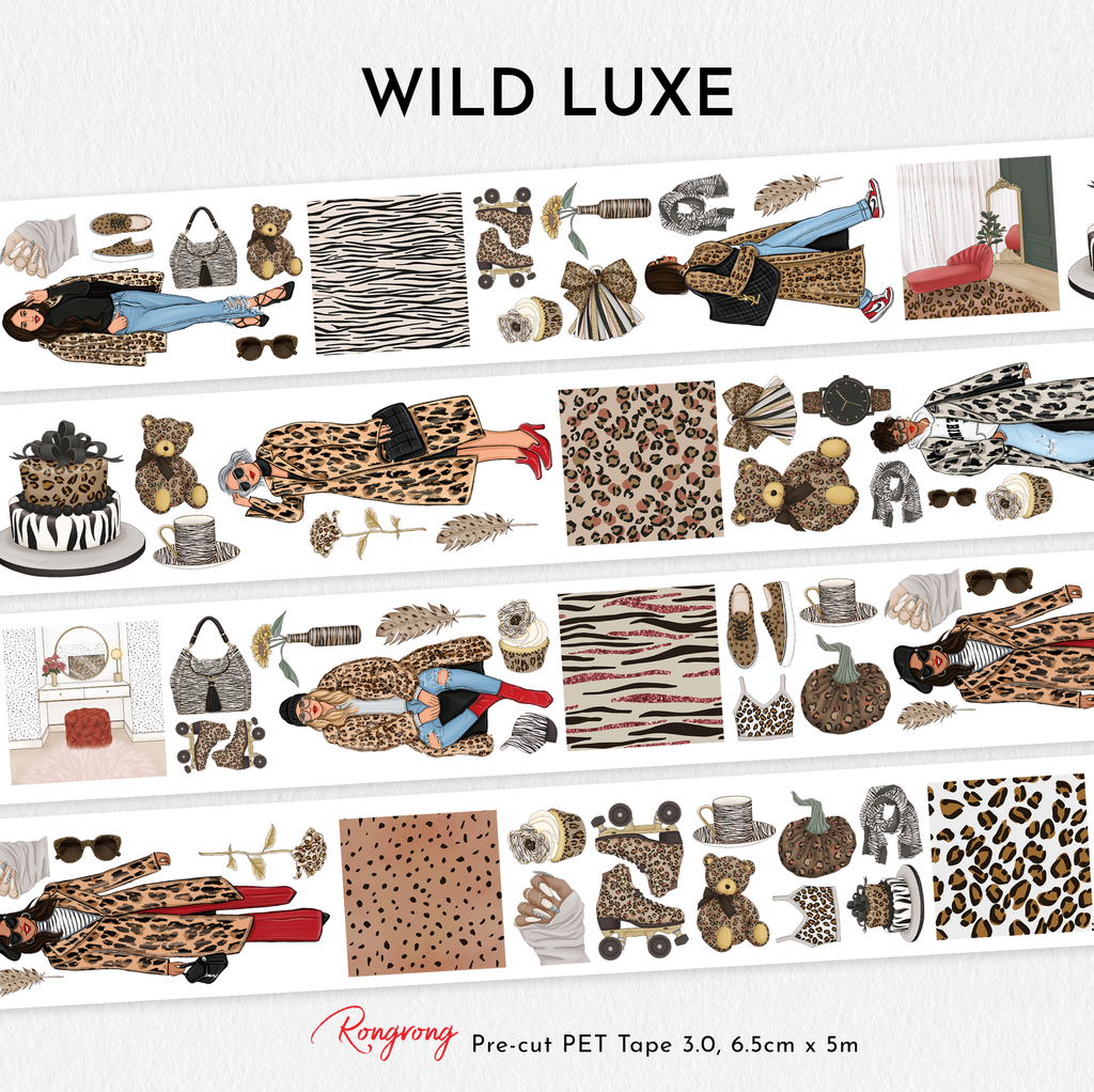 Wild Luxe Pre-cut PET Tape [3.O]