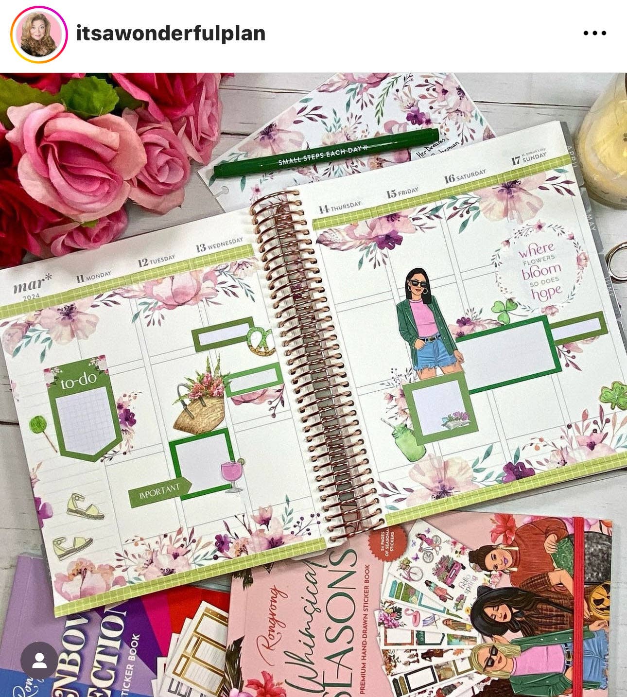 Whimsical Seasonal Sticker Book