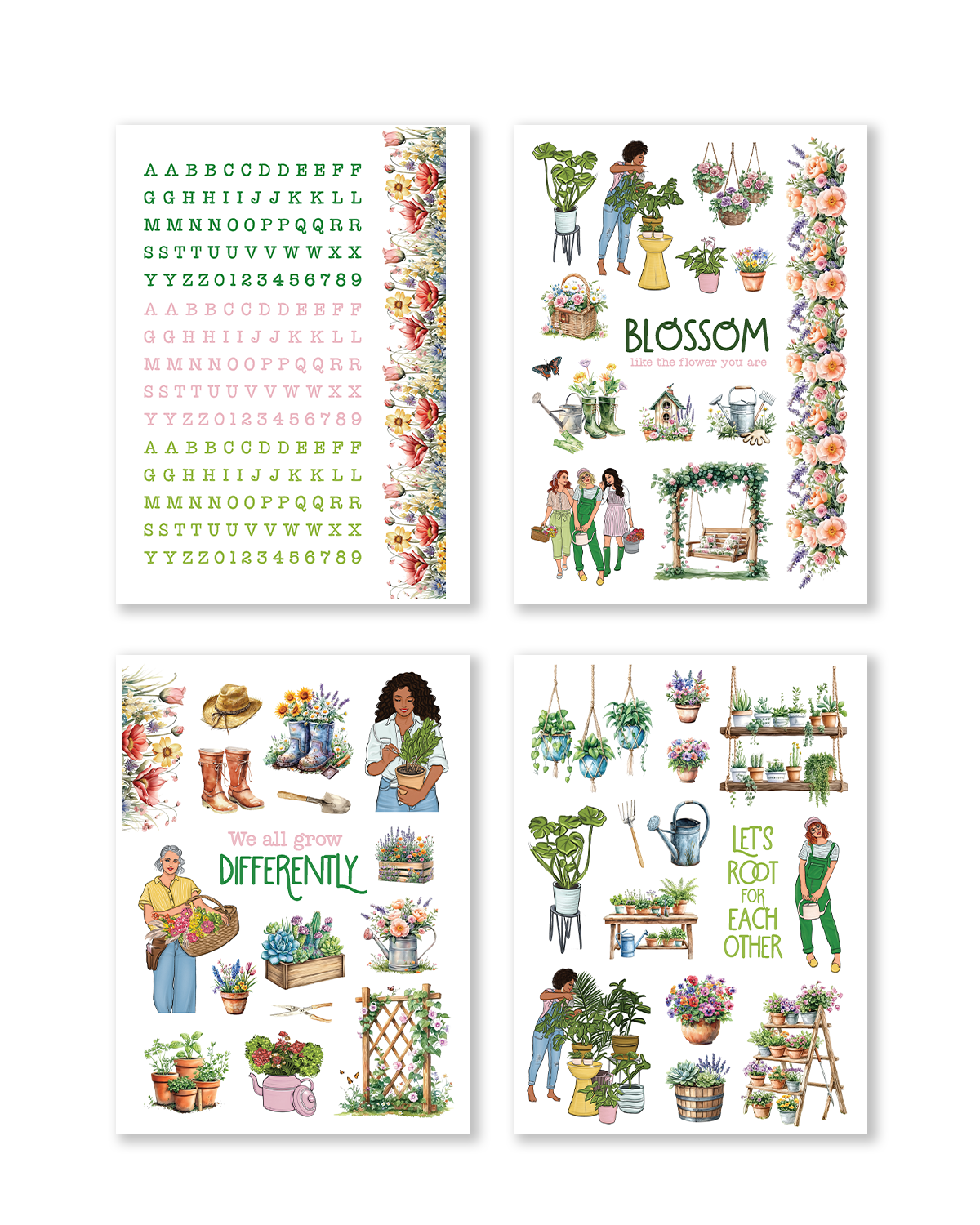 In Bloom Monthly Planning Kit Bundle
