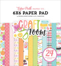 Echo Park Craft Room Double-Sided Paper Pad 6"X6"