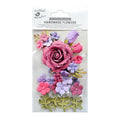 Little Birdie Rooney Paper Flowers 23/Pkg