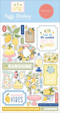 Carta Bella Lemonade Puffy Stickers